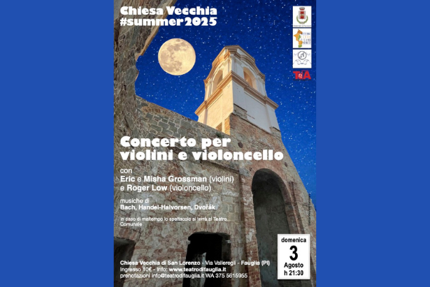 La miniatura della locandina che annuncia il concerto del 3 agosto