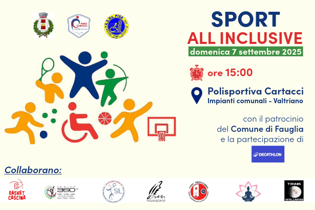 La locandina di "Sport all inclusive"