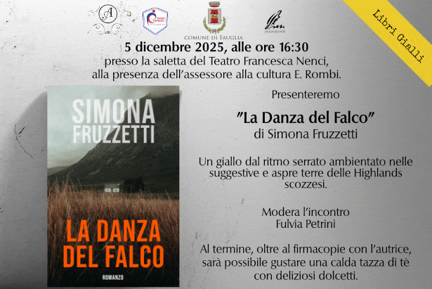 locandina per la presentazione del libro di Simona Fruzzetti