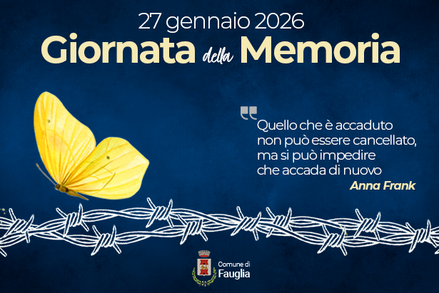 La grafica sulla Giornata della Memoria con una frase di Anna Frank