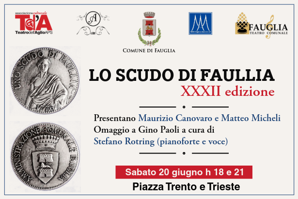La grafica relativa alla 32a edizione dello Scudo di Faullia