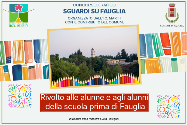 La cartolina grafica realizzata per annunciare il concorso